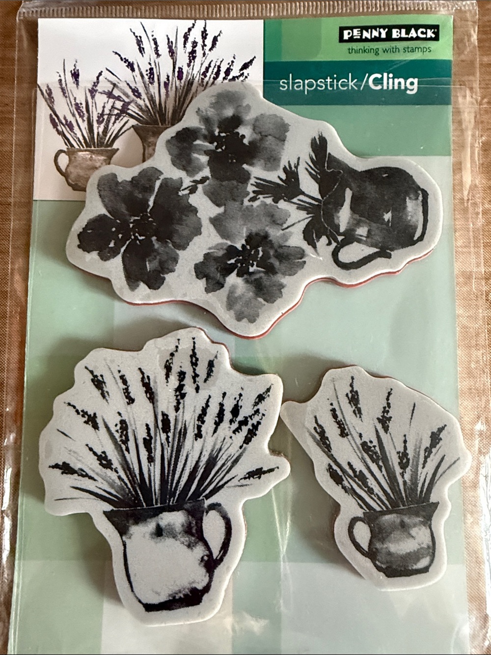 Penny Black Slapstick Cling Farm Fresh Stamp Set
